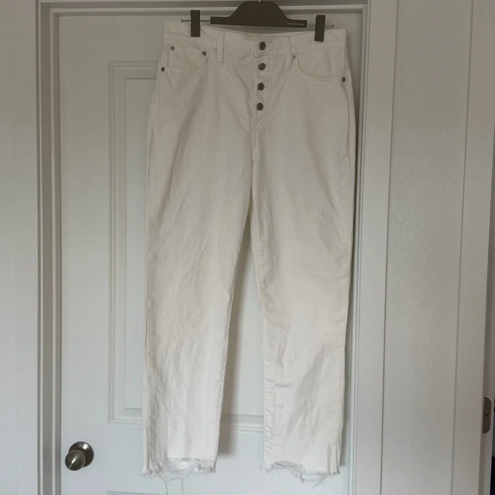 White High-Rise cropped Women’s Jeans